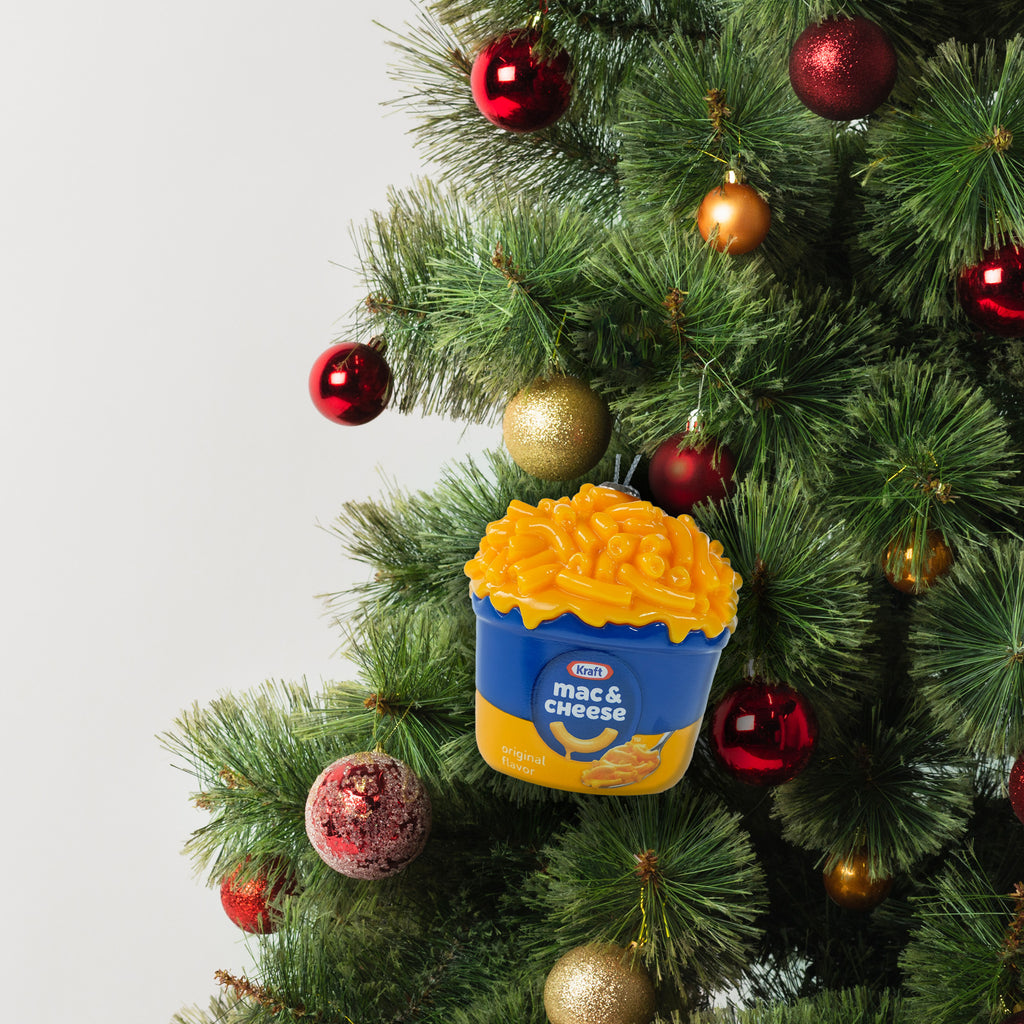 Mac N Cheese Christmas Tree Ornament