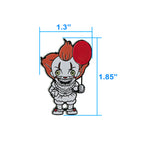 5-Pack of Horror Pins featuring Pennywise, Chucky, Jason, Freddy and Michael Myers