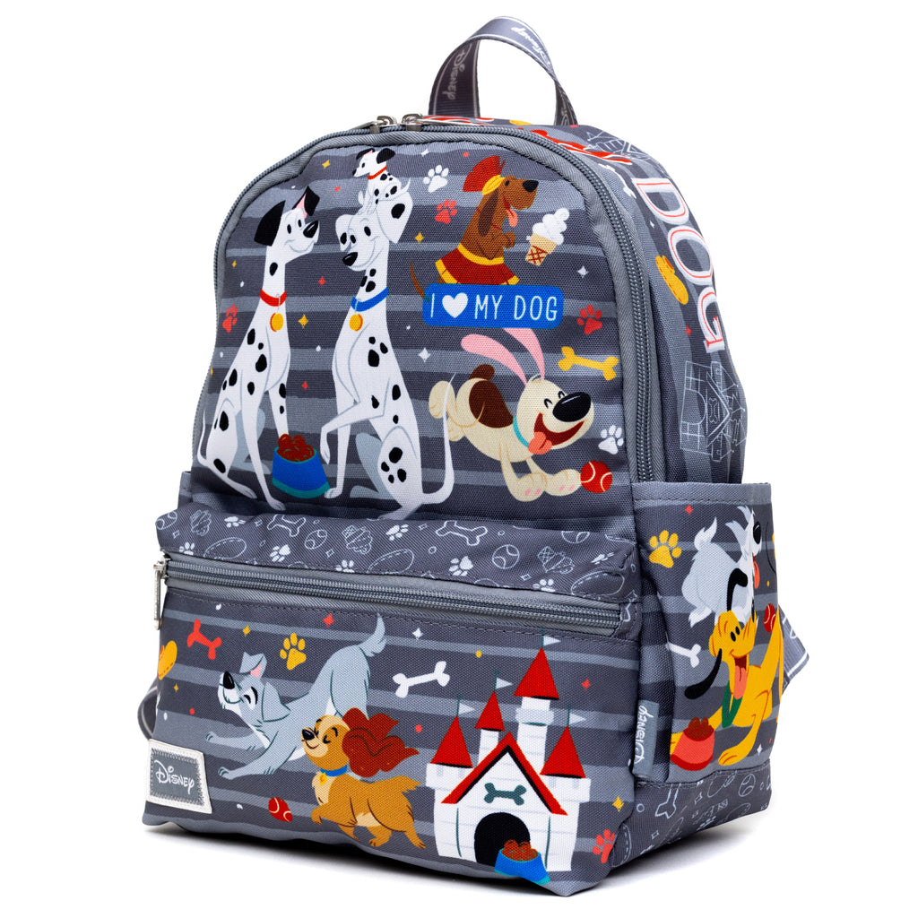 Disney Dogs 13-inch Nylon Backpack