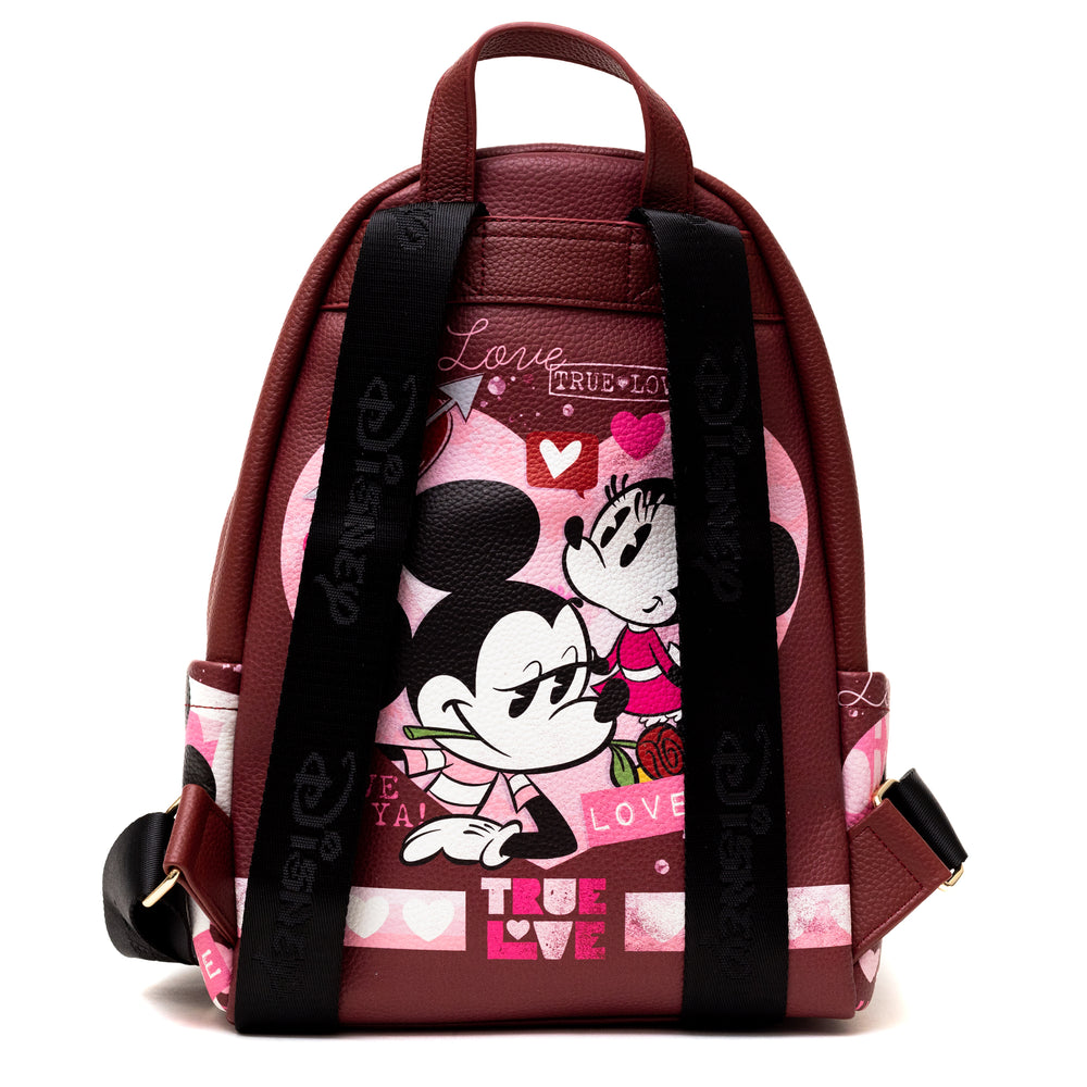 Bioworld Disney Mickey Mouse Rolling Duffle Bag Luggage Cognac Designer NWT  | eBay