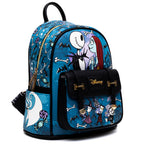 The Nightmare Before Christmas Jack & Sally WondaPop 11" Vegan Leather Fashion Mini Backpack
