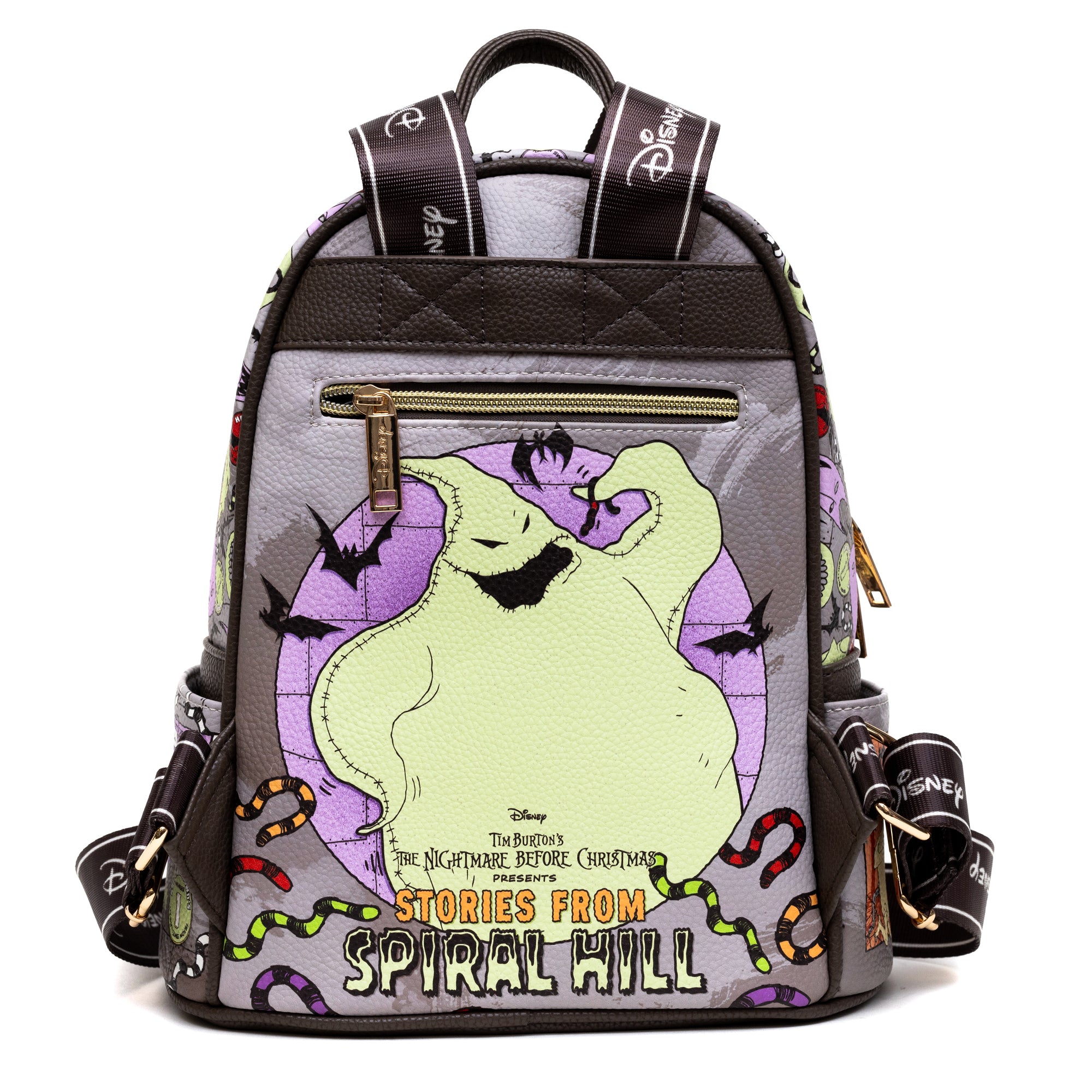 The Nightmare Before Christmas Oogie Boogie WondaPop 11" Vegan Leather Fashion Mini Backpack
