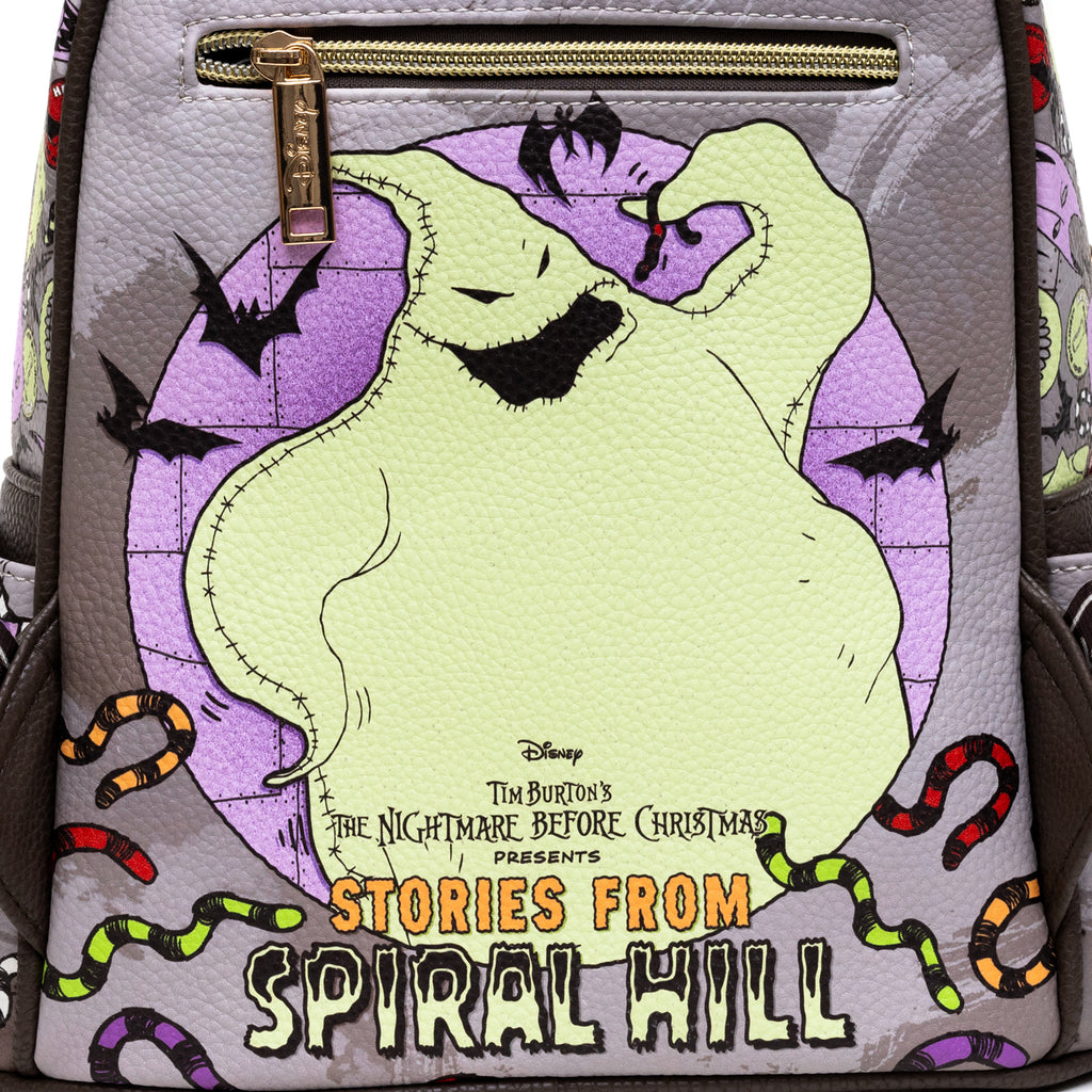 The Nightmare Before Christmas Oogie Boogie WondaPop 11" Vegan Leather Fashion Mini Backpack