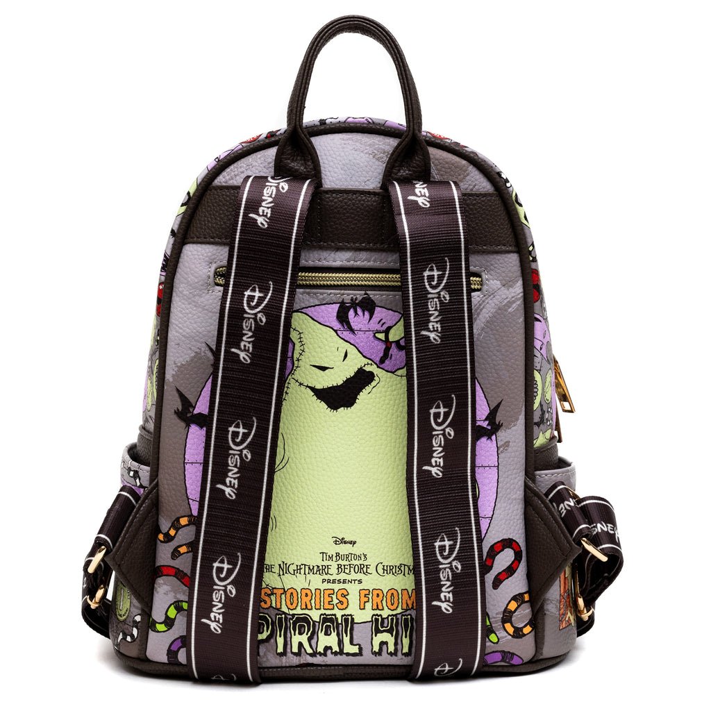 The Nightmare Before Christmas Oogie Boogie WondaPop 11" Vegan Leather Fashion Mini Backpack