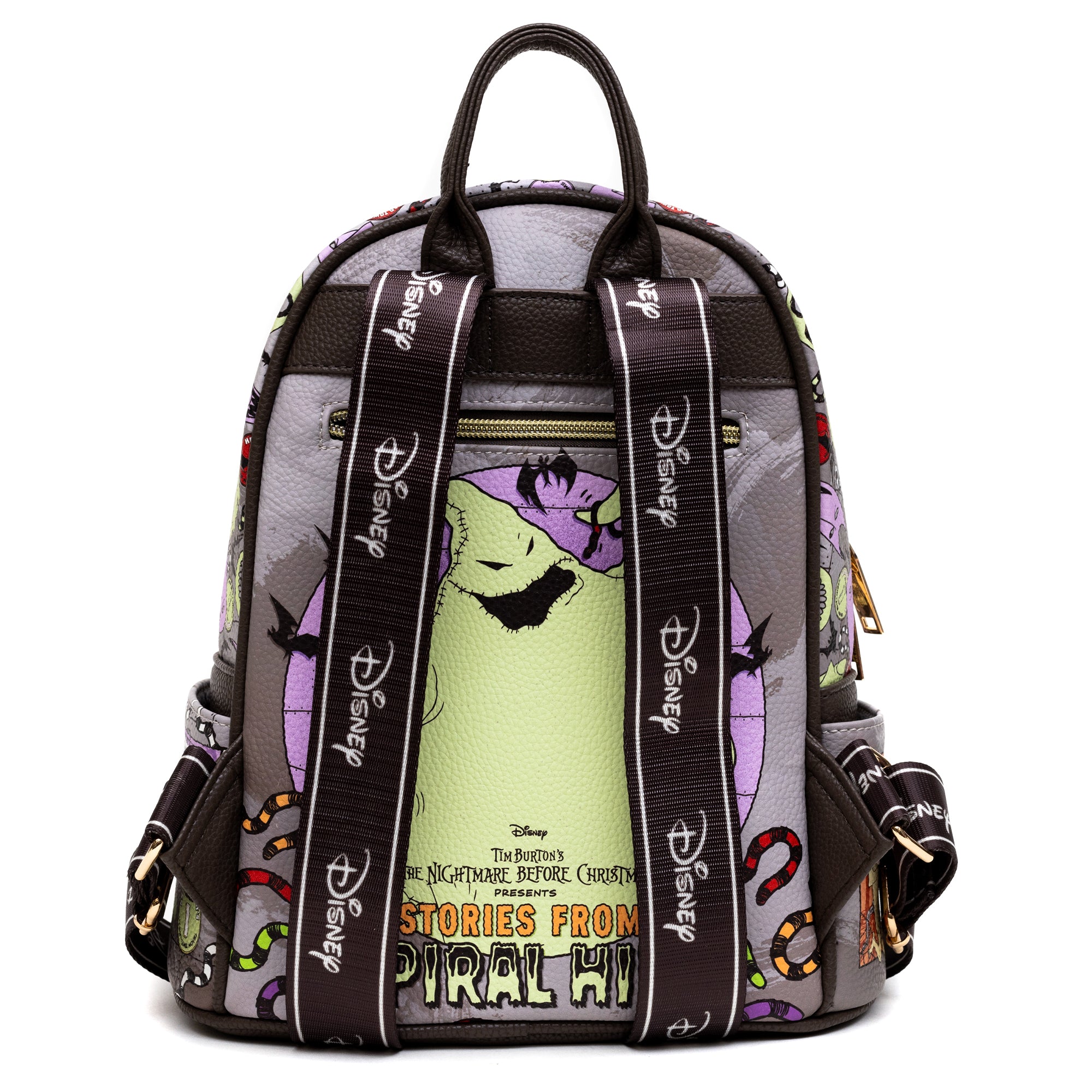 The Nightmare Before Christmas Oogie Boogie WondaPop 11" Vegan Leather Fashion Mini Backpack