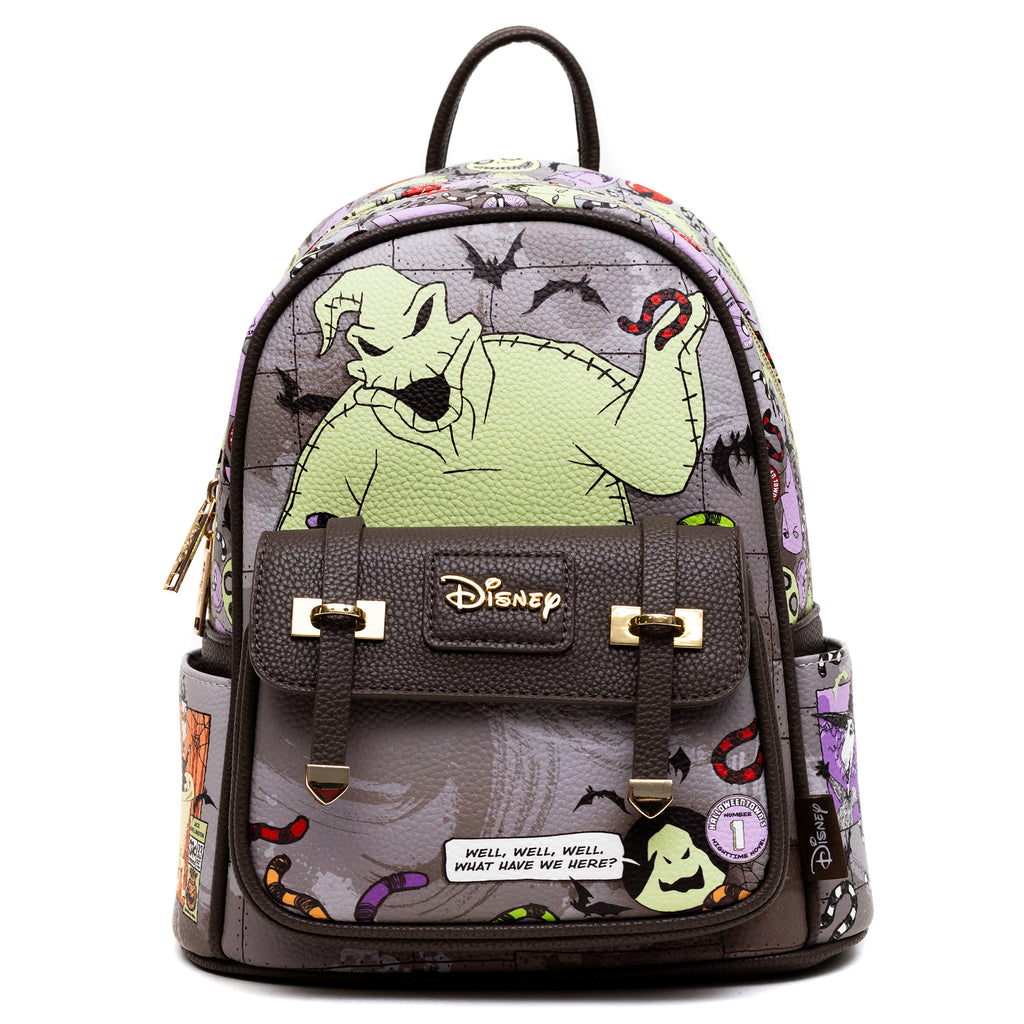 The Nightmare Before Christmas Oogie Boogie WondaPop 11" Vegan Leather Fashion Mini Backpack
