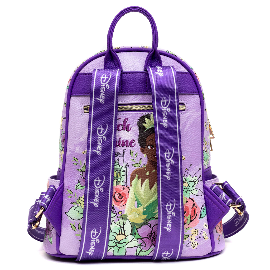 The Princess and the Frog - Tiana WondaPop 11" Vegan Leather Fashion Mini Backpack