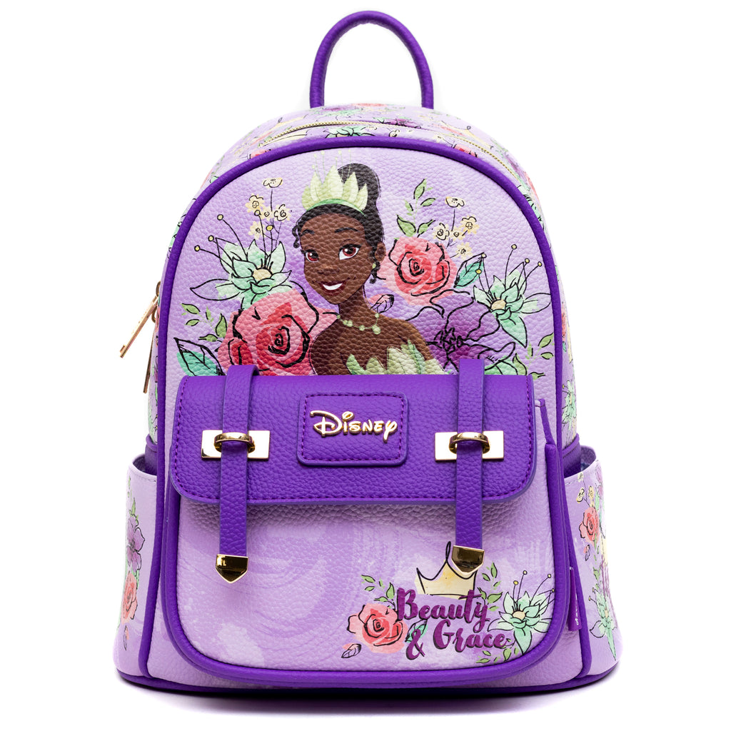 The Princess and the Frog - Tiana WondaPop 11" Vegan Leather Fashion Mini Backpack