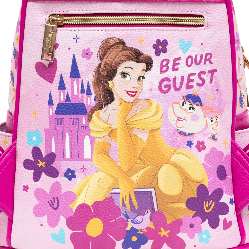 Beauty & The Beast - Belle WondaPop 11" Vegan Leather Fashion Mini Backpack