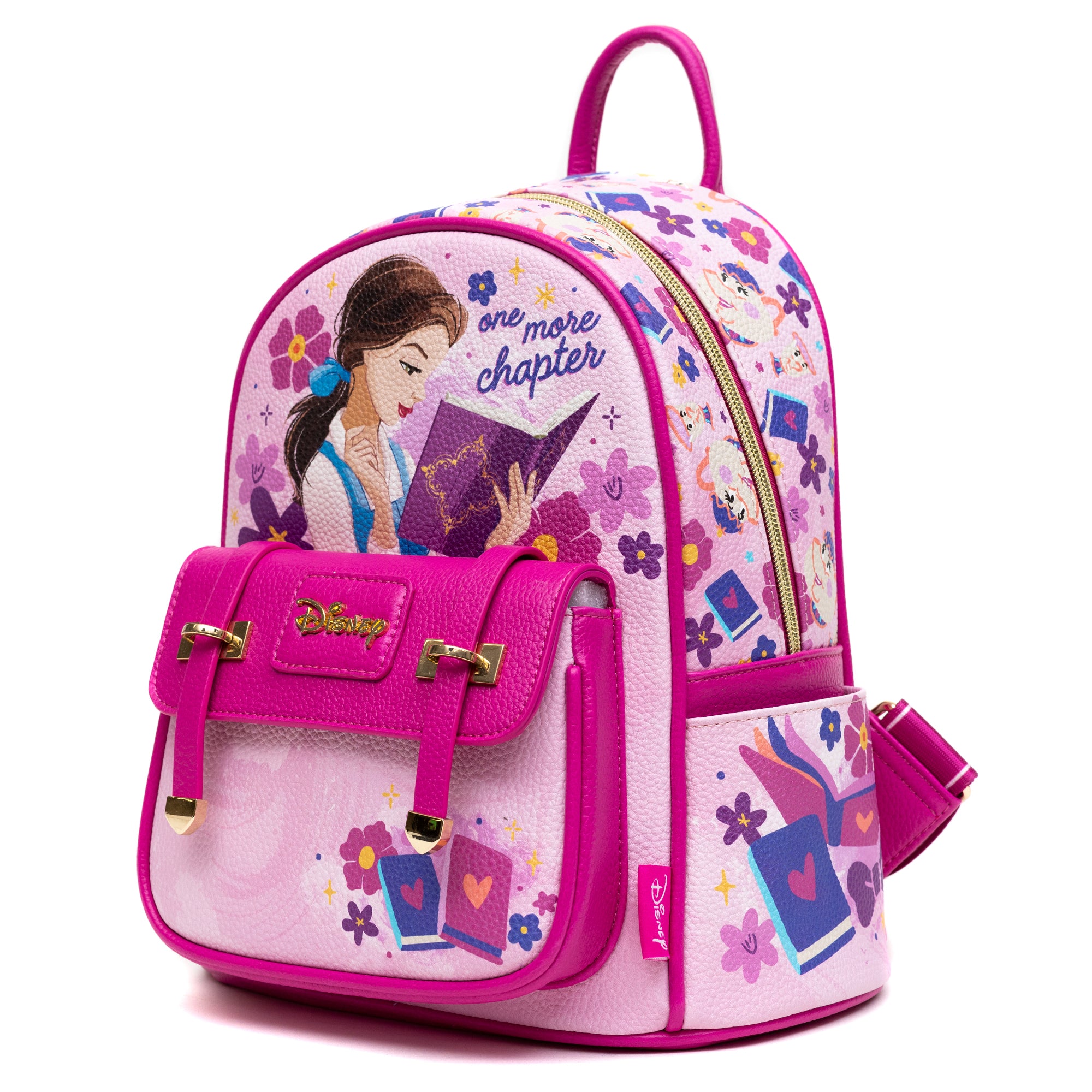Beauty & The Beast - Belle WondaPop 11" Vegan Leather Fashion Mini Backpack
