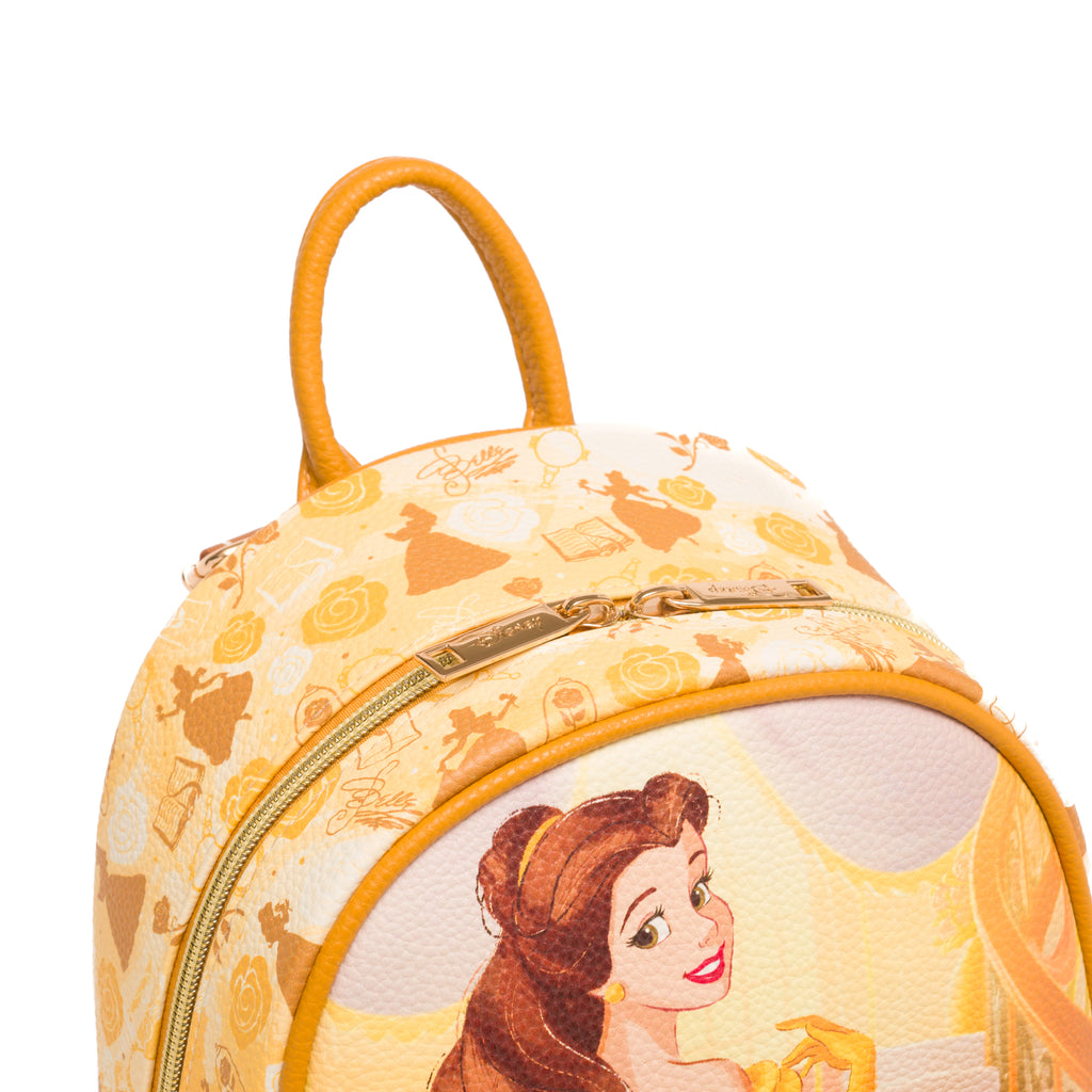 Beauty & The Beast - Belle WondaPop 11" Vegan Leather Mini Backpack