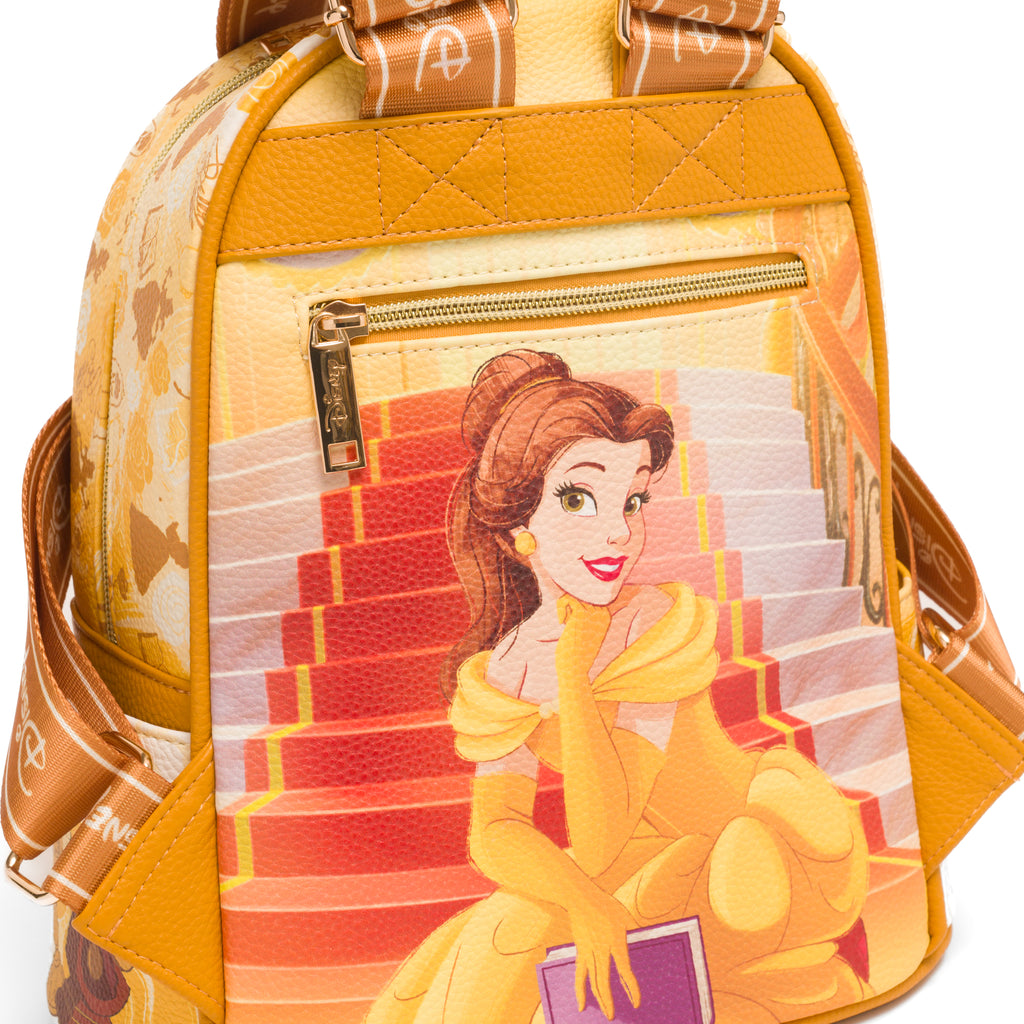 Beauty & The Beast - Belle WondaPop 11" Vegan Leather Mini Backpack