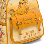 Lion King - Simba WondaPop 11" Vegan Leather Fashion Mini Backpack