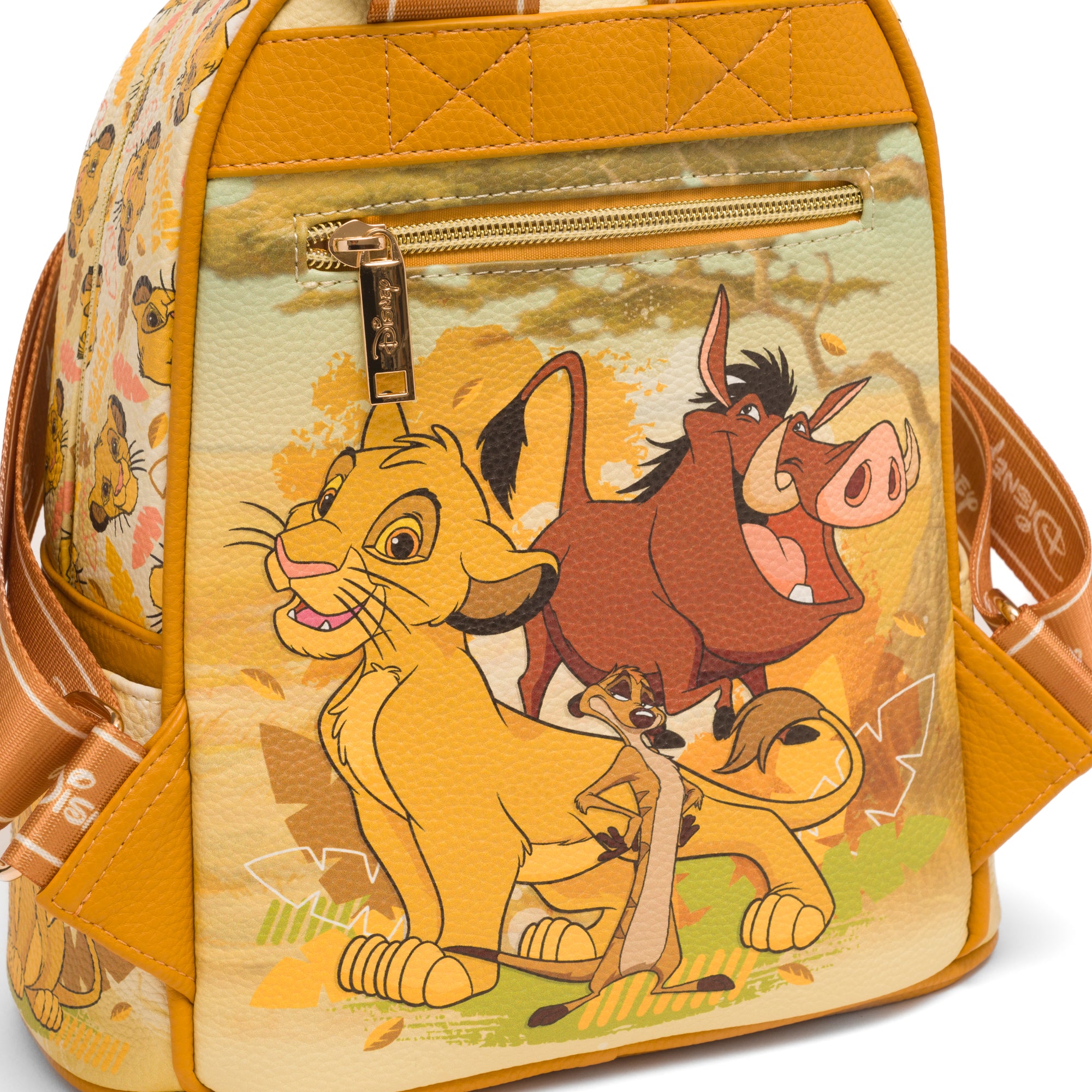 Lion King - Simba WondaPop 11" Vegan Leather Fashion Mini Backpack