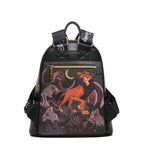 Disney The Lion King -- Scar WondaPop 11" Vegan Leather Fashion Mini Backpack