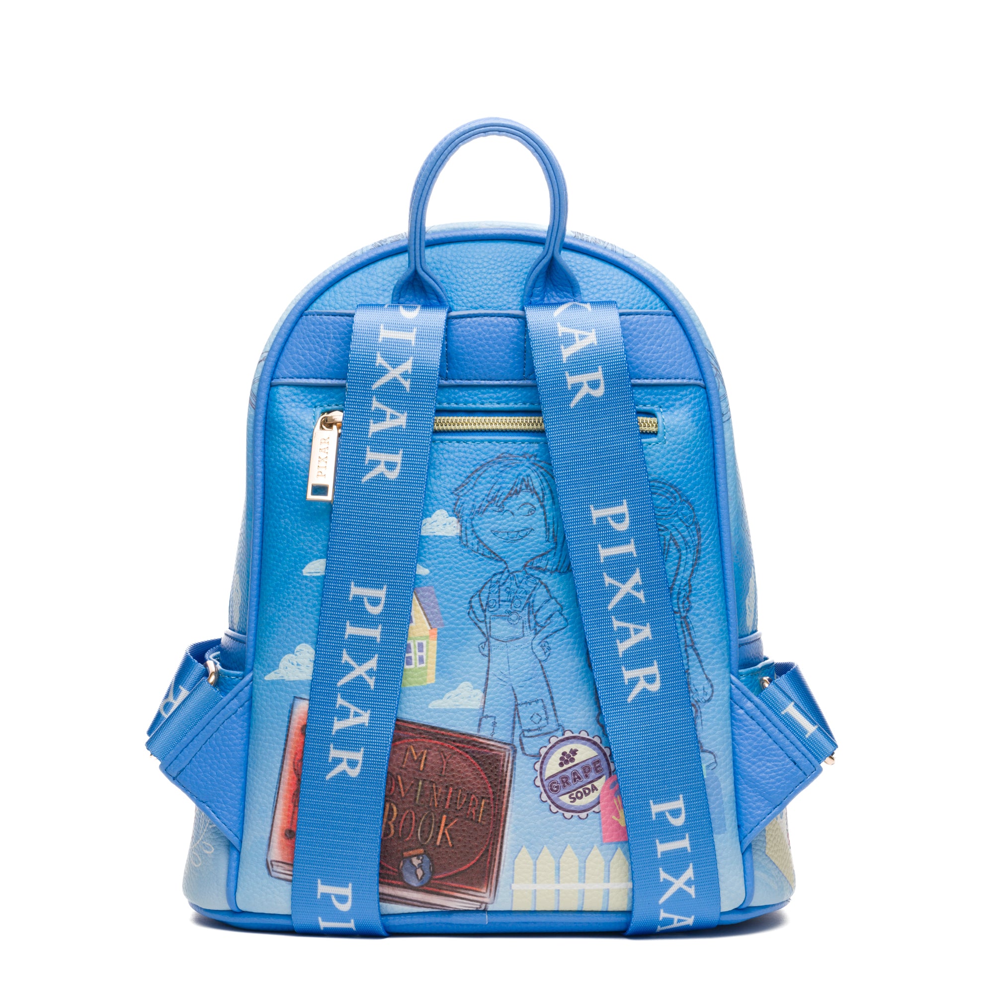 Pixar Up WondaPop 11" Vegan Leather Fashion Mini Backpack