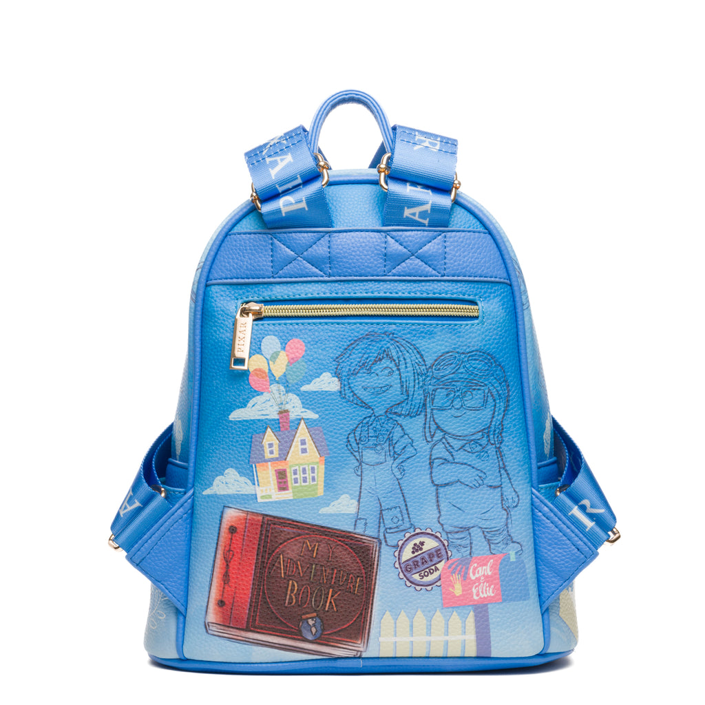Pixar Up WondaPop 11" Vegan Leather Fashion Mini Backpack