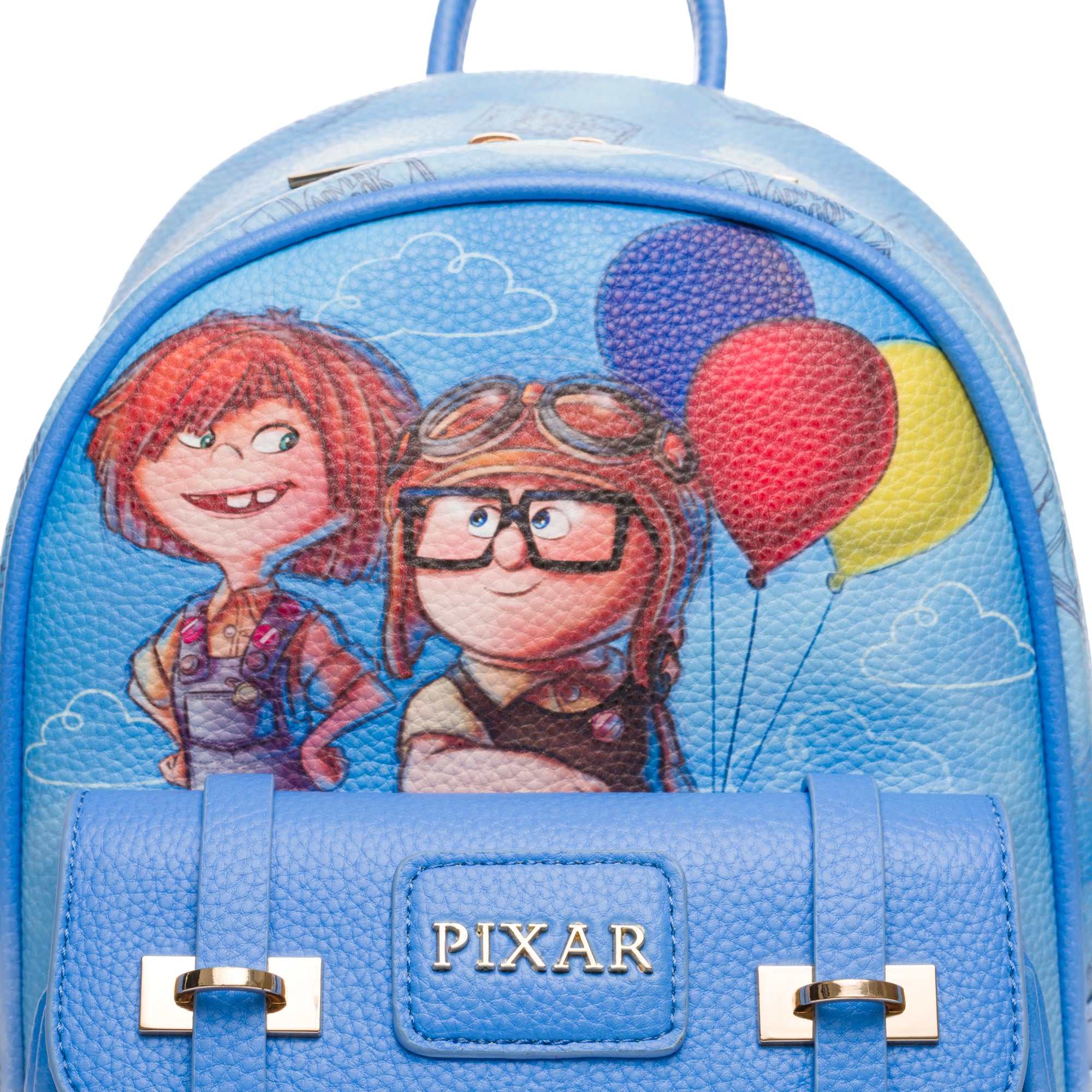 Pixar Up WondaPop 11" Vegan Leather Fashion Mini Backpack