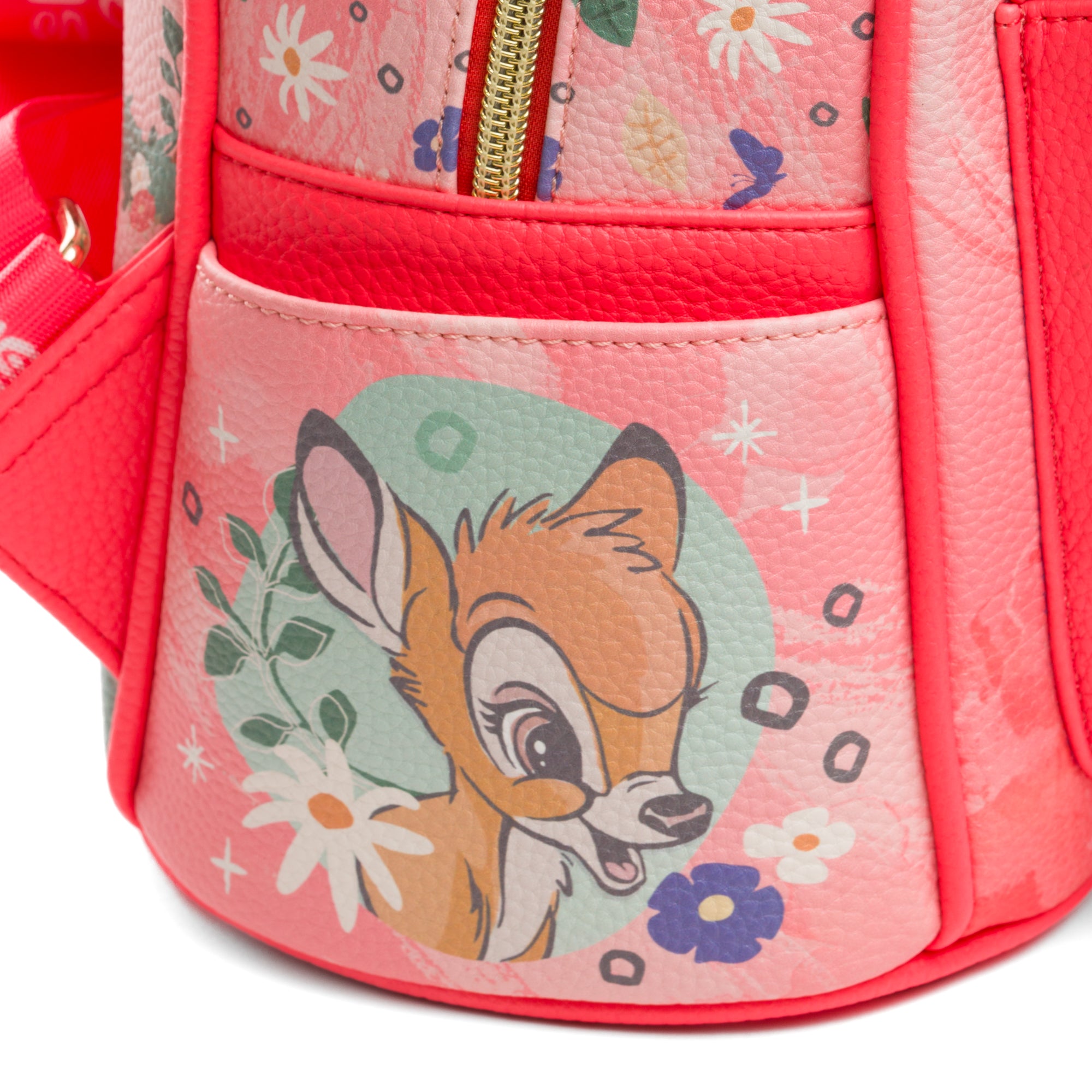 Disney's Bambi and Thumper WondaPop 11" Vegan Leather Fashion Mini Backpack