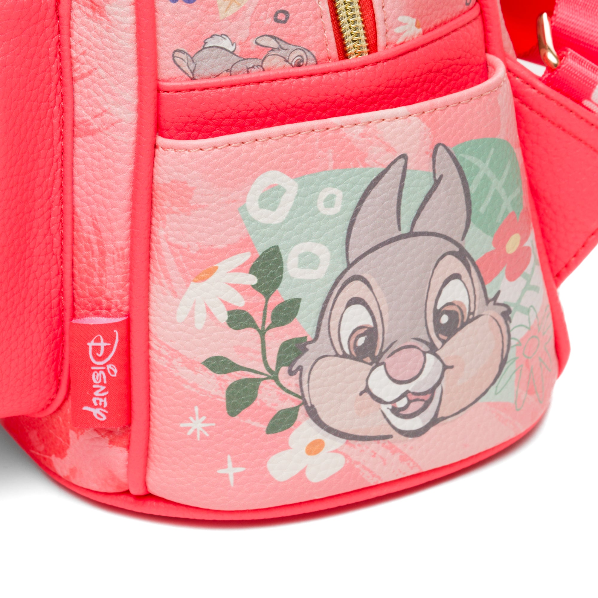 Disney's Bambi and Thumper WondaPop 11" Vegan Leather Fashion Mini Backpack