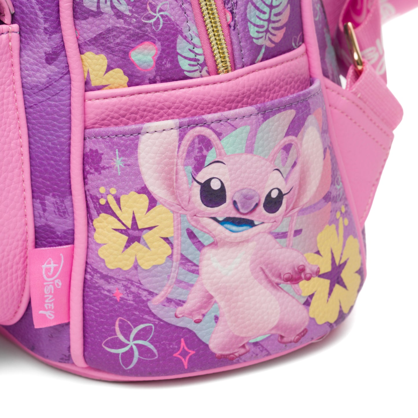 
                  
                    Disney's Lilo and Stitch -- Angel and Stitch WondaPop 11" Vegan Leather Fashion Mini Backpack
                  
                