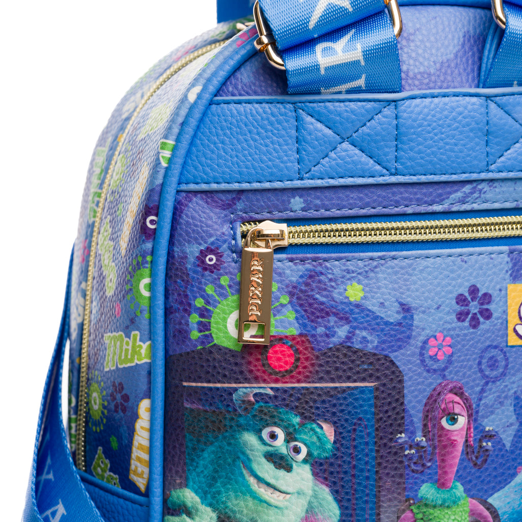 Disney's Monsters Inc. WondaPop 11" Vegan Leather Fashion Mini Backpack