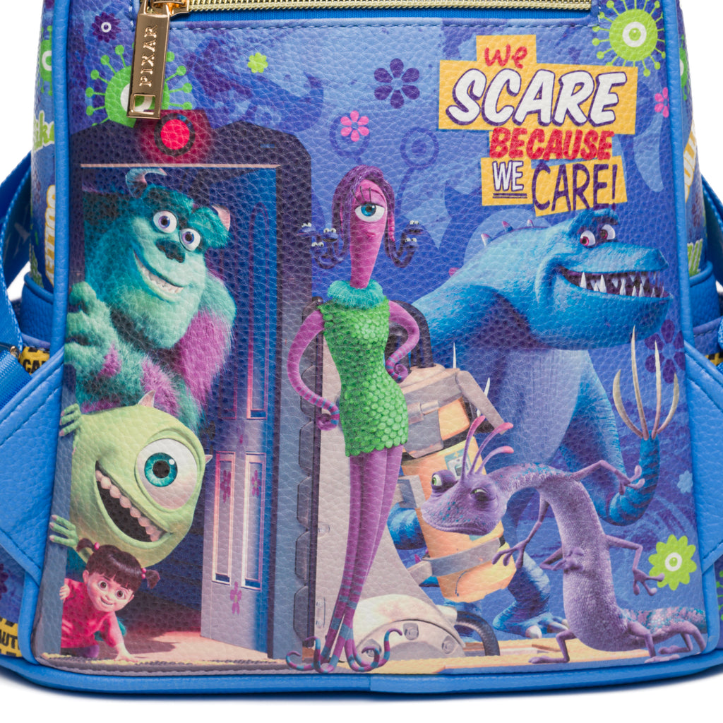 Disney's Monsters Inc. WondaPop 11" Vegan Leather Fashion Mini Backpack