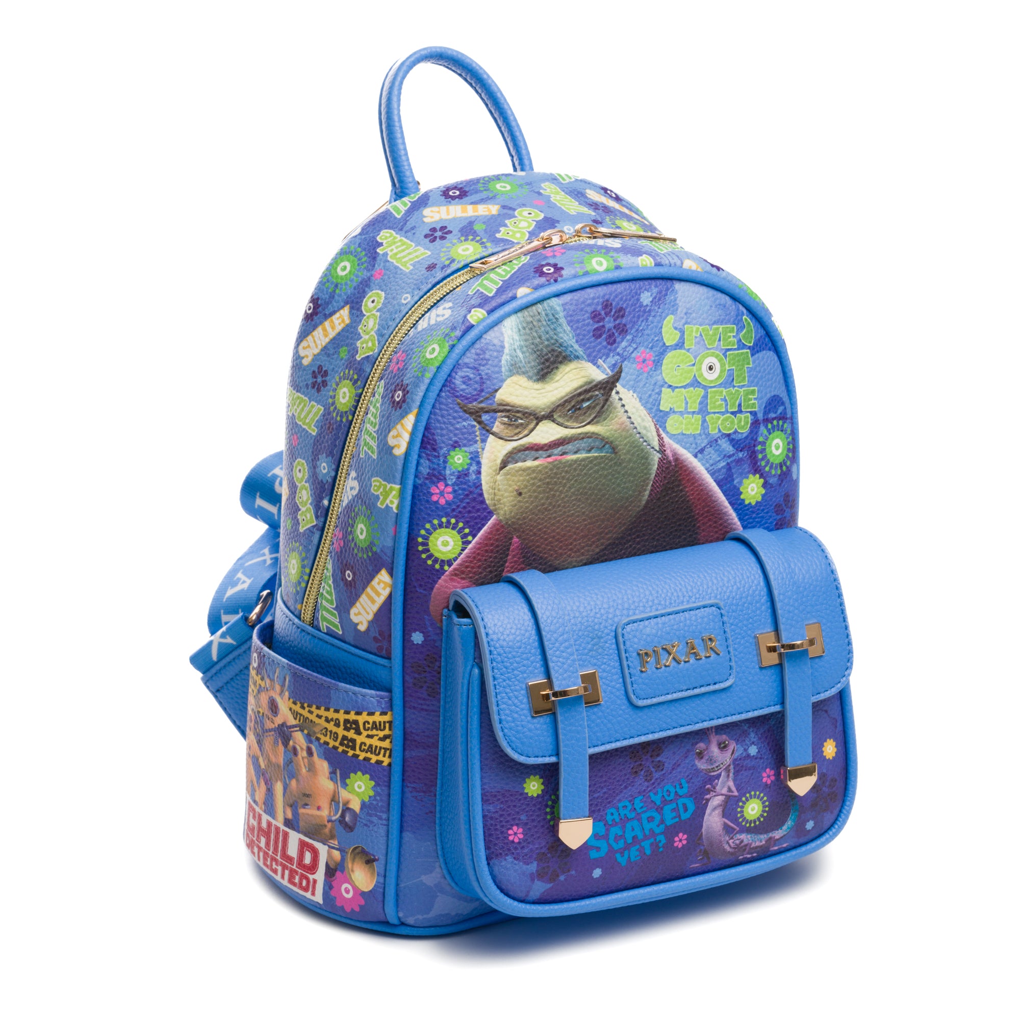 Disney's Monsters Inc. WondaPop 11" Vegan Leather Fashion Mini Backpack
