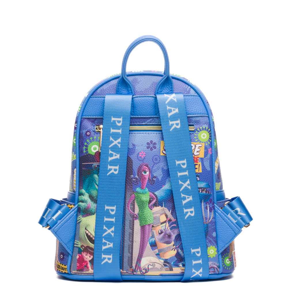 Disney's Monsters Inc. WondaPop 11" Vegan Leather Fashion Mini Backpack