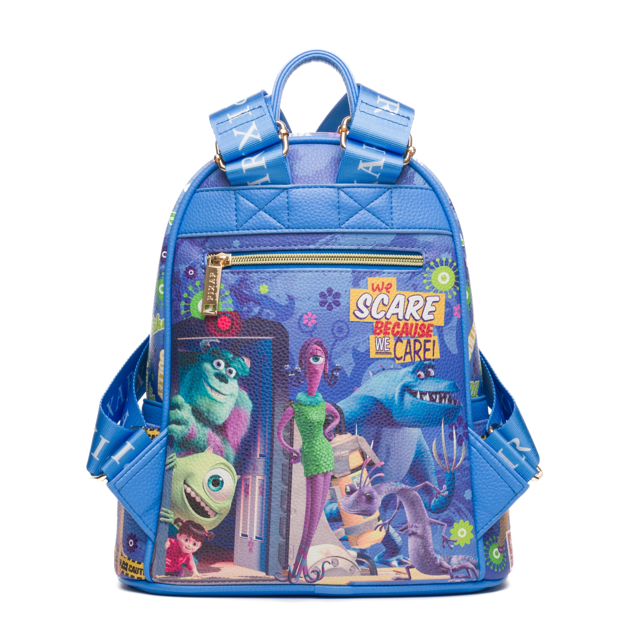 Disney's Monsters Inc. WondaPop 11" Vegan Leather Fashion Mini Backpack