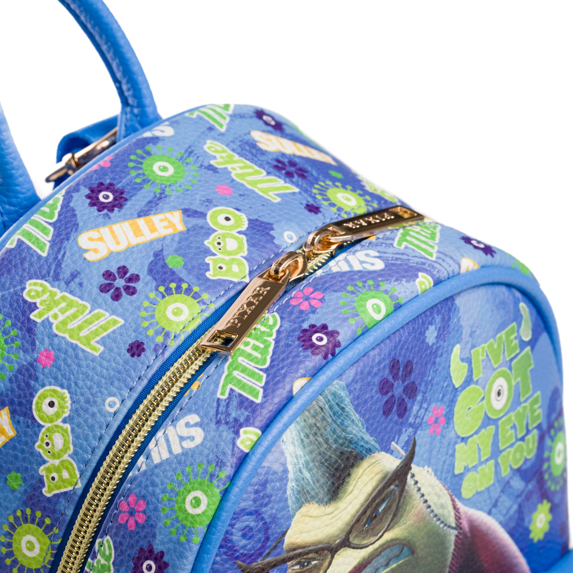 Disney's Monsters Inc. WondaPop 11" Vegan Leather Fashion Mini Backpack