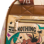 Lion King - Pumbaa and Timon WondaPop 11" Vegan Leather Fashion Mini Backpack