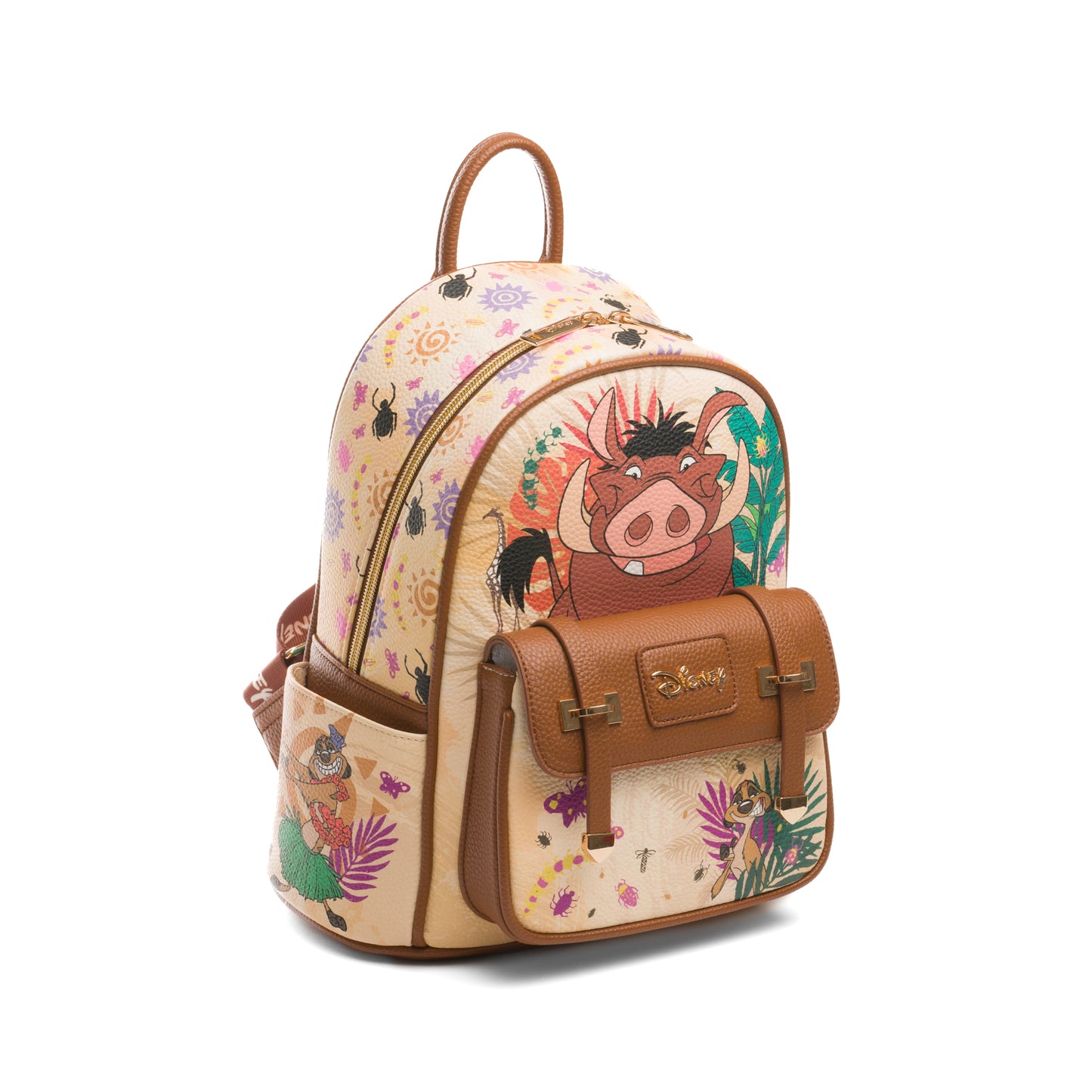 
                  
                    Lion King - Pumbaa and Timon WondaPop 11" Vegan Leather Fashion Mini Backpack
                  
                