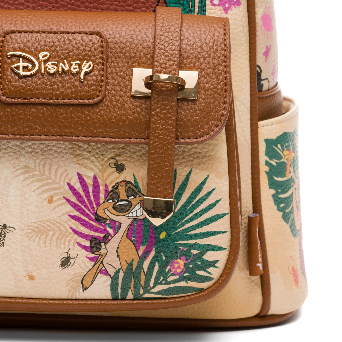 
                  
                    Lion King - Pumbaa and Timon WondaPop 11" Vegan Leather Fashion Mini Backpack
                  
                
