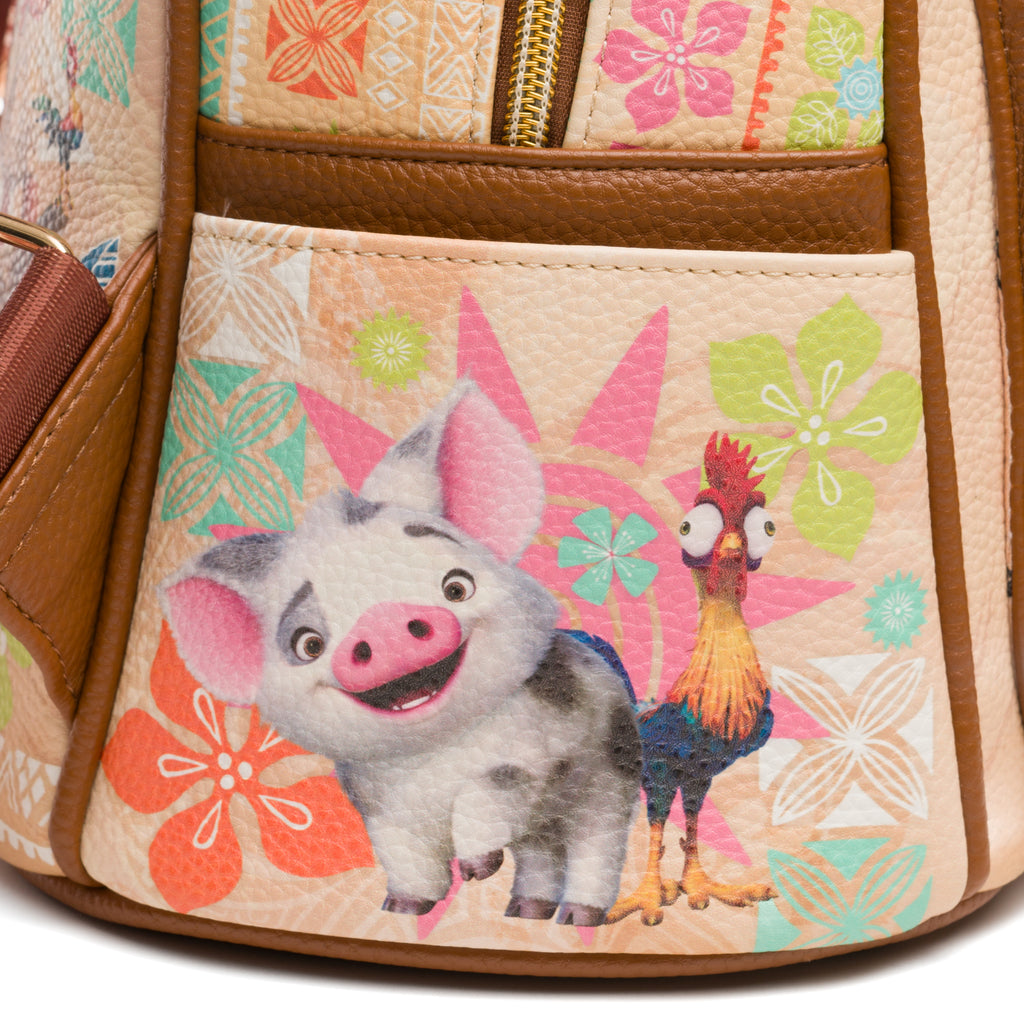 Disney's Moana 11" Vegan Leather Fashion Mini Backpack
