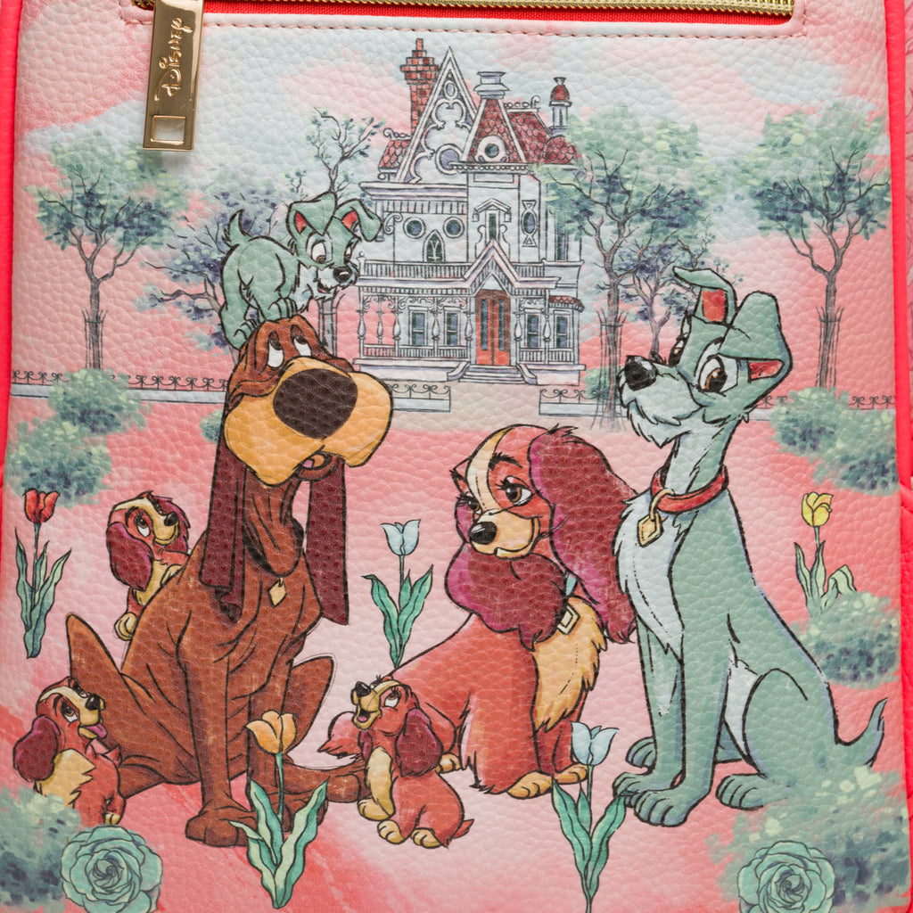 Disney's Lady and the Tramp 11-inch Vegan Leather Mini Backpack Spring 2025 Release
