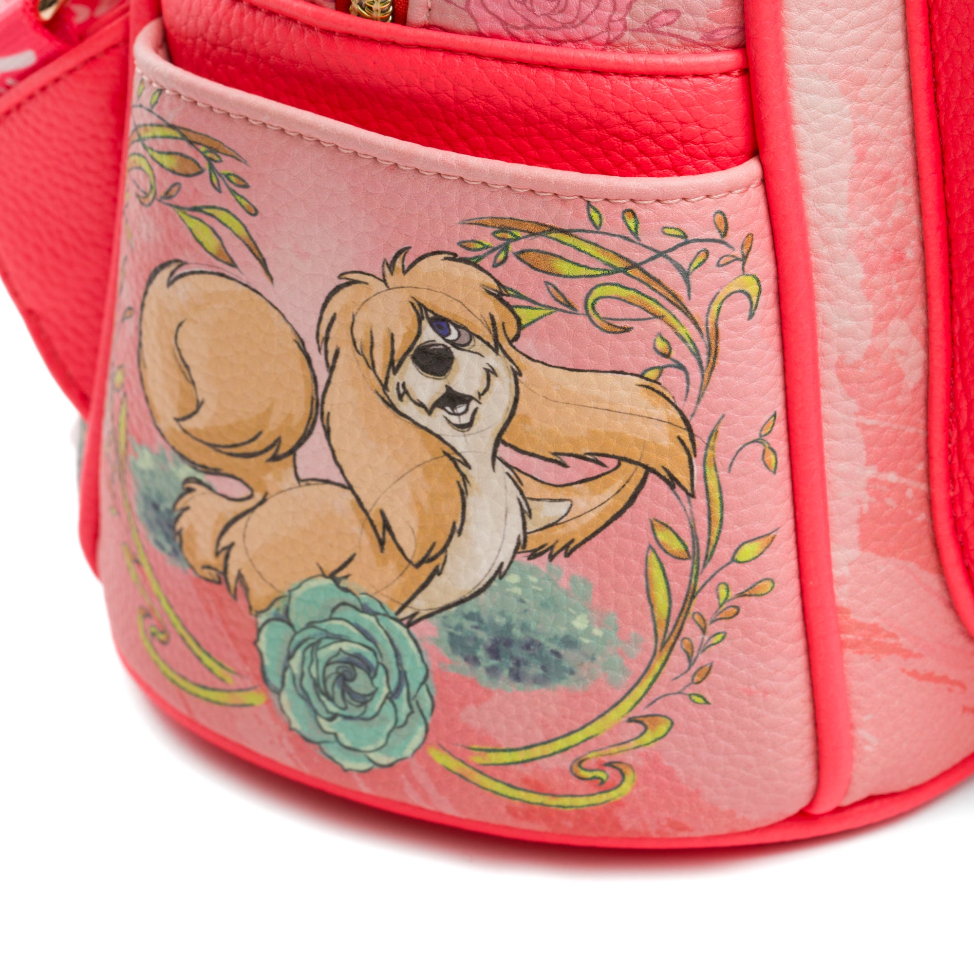 Disney's Lady and the Tramp 11-inch Vegan Leather Mini Backpack Spring 2025 Release