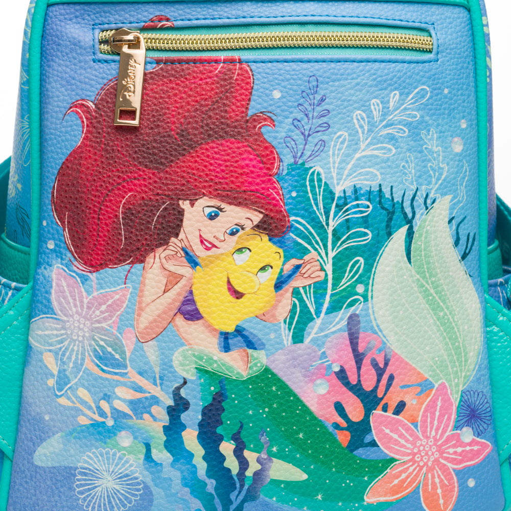 
                  
                    The Little Mermaid - Ariel WondaPop 11" Vegan Leather Fashion Mini Backpack
                  
                