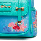 The Little Mermaid - Ariel WondaPop 11" Vegan Leather Fashion Mini Backpack