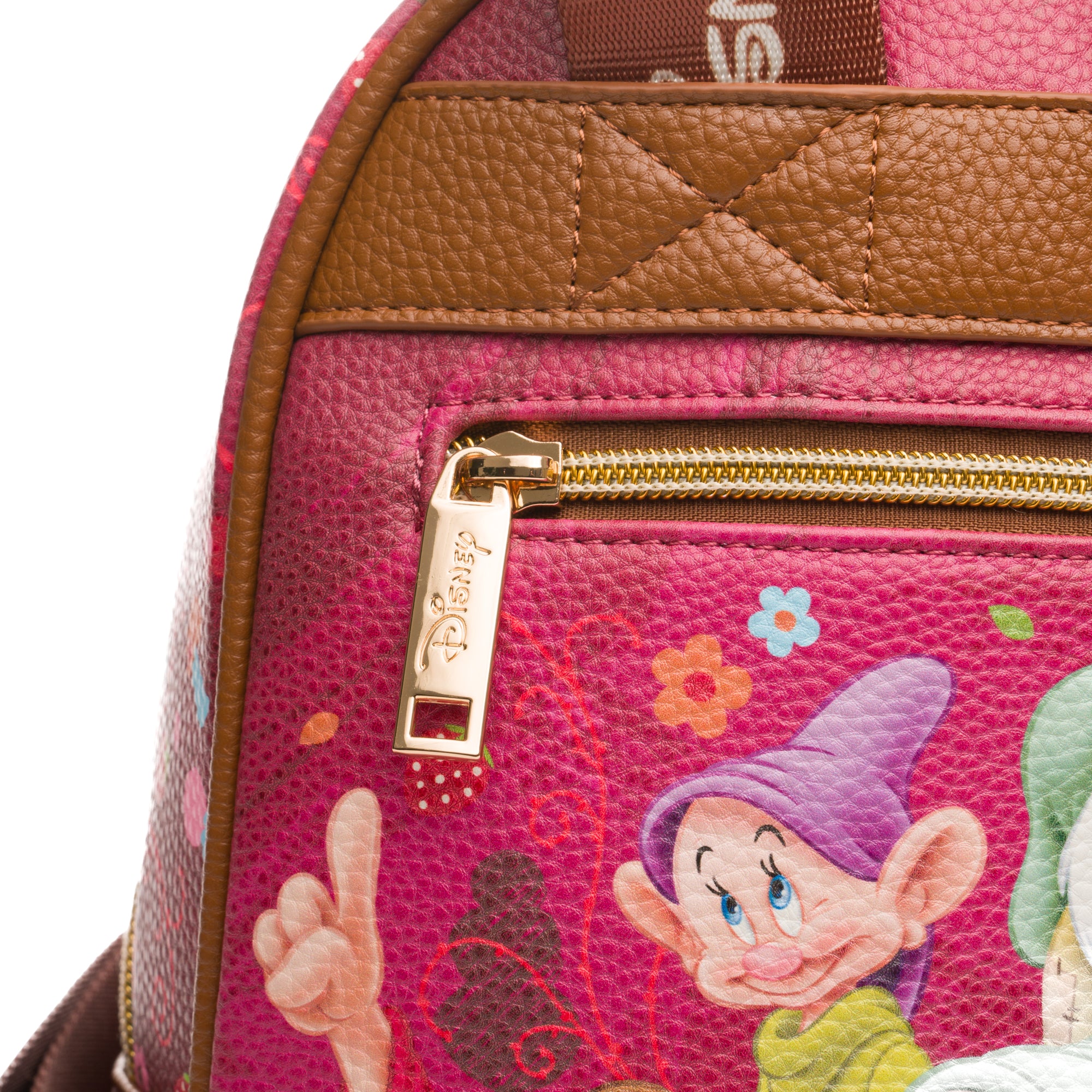 Disney's Snow White -- The Seven Dwarfs WondaPop 11" Vegan Leather Fashion Mini Backpack