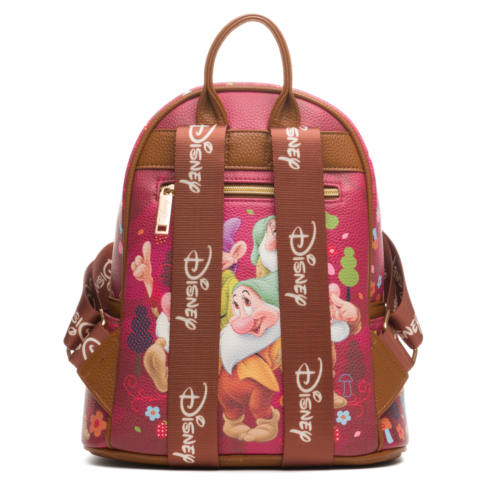 disney mini leather backpack Disney's Snow White -- The Seven Dwarfs WondaPop 11" Vegan Leather Fashion Mini Backpack