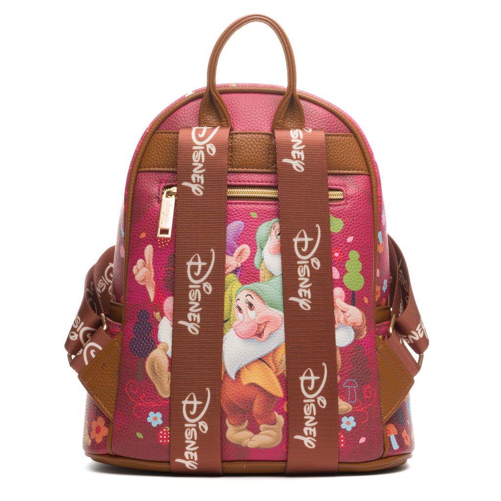 Disney's Snow White -- The Seven Dwarfs WondaPop 11" Vegan Leather Fashion Mini Backpack