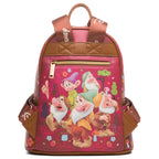 Disney's Snow White -- The Seven Dwarfs WondaPop 11" Vegan Leather Fashion Mini Backpack