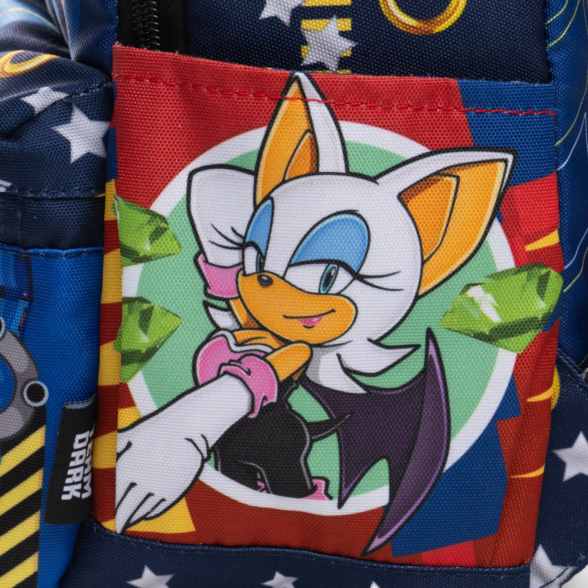 Sonic the Hedgehog: Shadow 13-inch Nylon Mini Small Backpack