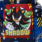 Sonic the Hedgehog: Shadow 13-inch Nylon Mini Small Backpack