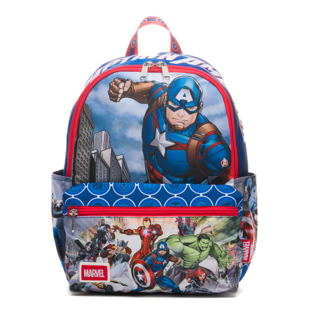 Marvel Avengers - Captain America 13-inch Nylon Mini Daypack