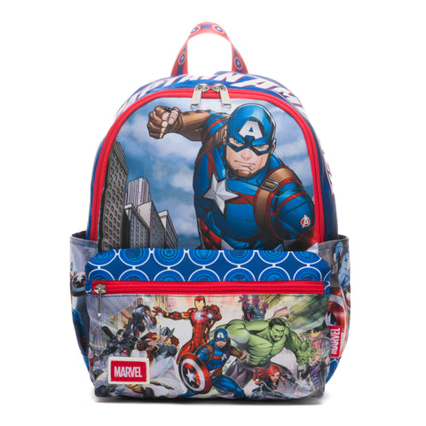 Marvel Avengers - Captain America 13-inch Nylon Mini Daypack