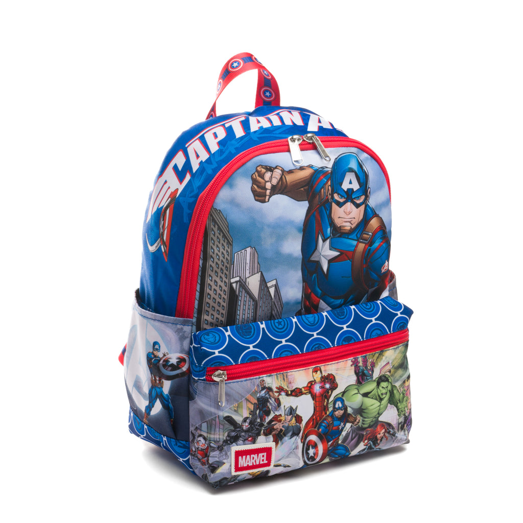 Marvel Avengers - Captain America 13-inch Nylon Mini Daypack