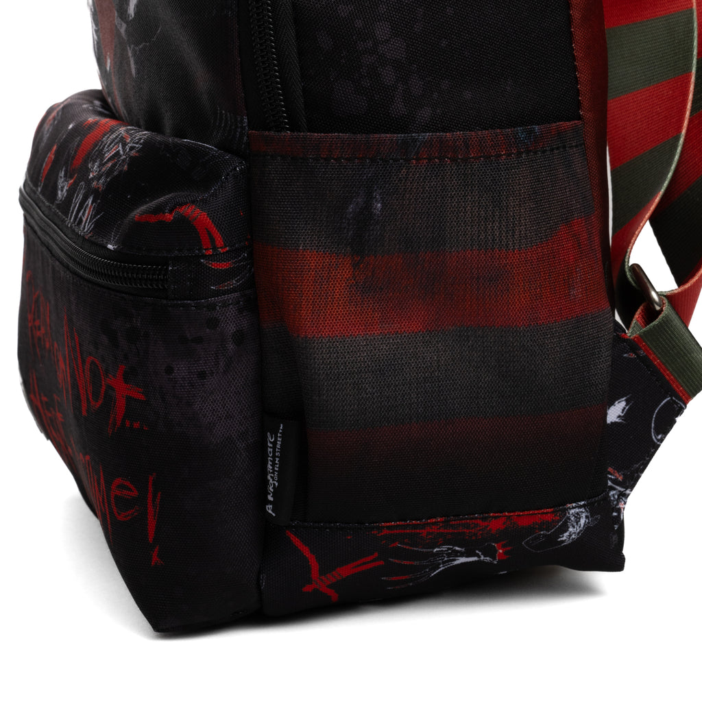 Freddy from A Nightmare on Elm Street 13-inch Nylon Mini Small Backpack