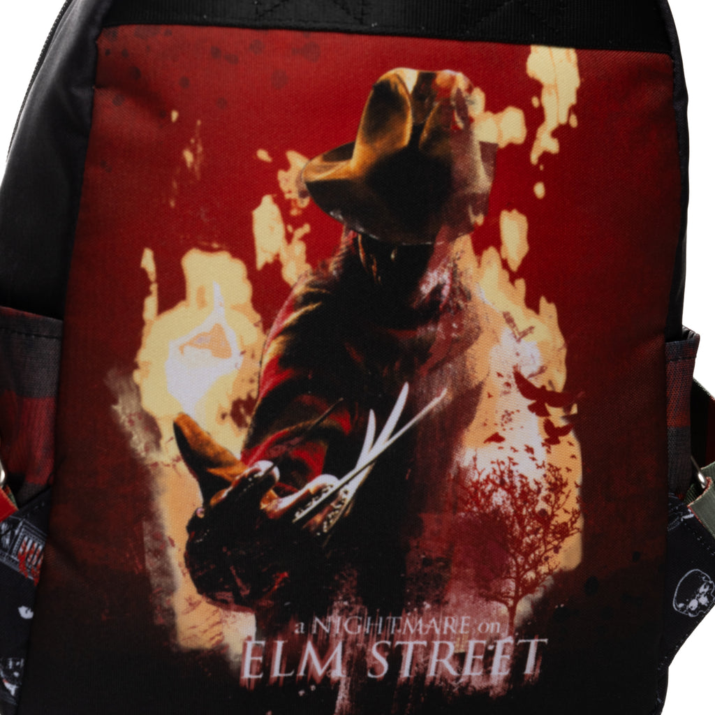 Freddy from A Nightmare on Elm Street 13-inch Nylon Mini Small Backpack